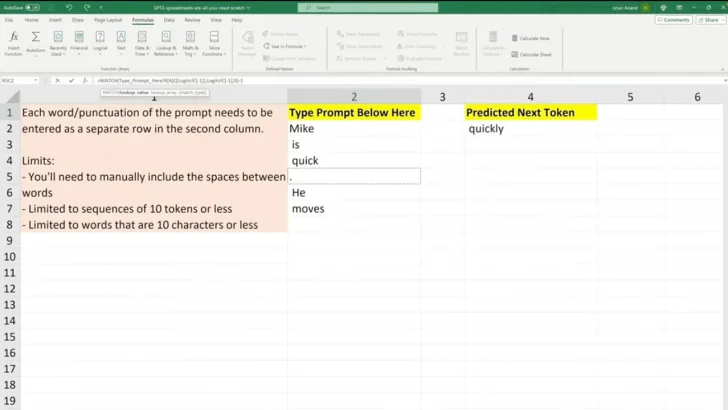 Kör en modern AI – i Excel