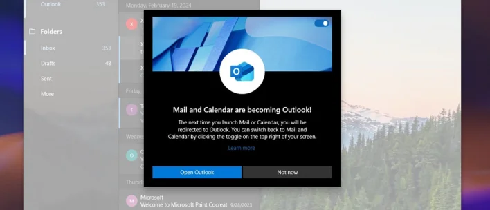 Microsoft tvingar användare att byta till Outlook