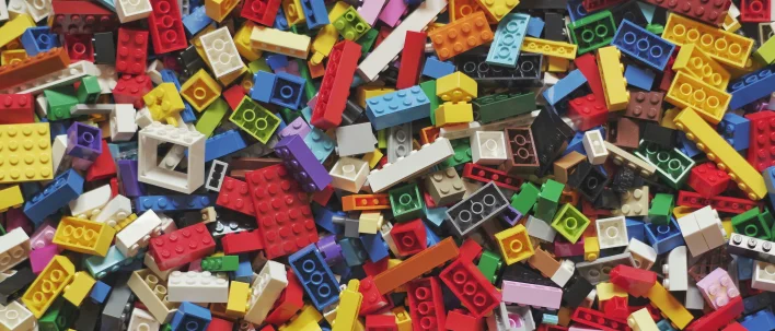 Visa dina byggen i den stora Legotråden