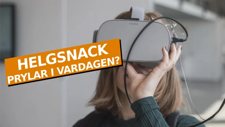 Helgsnack: Vilken teknikpryl använder du mest i vardagen?