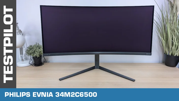 Testpilot: Philips Evnia 34M2C6500 – rejäl OLED för spel