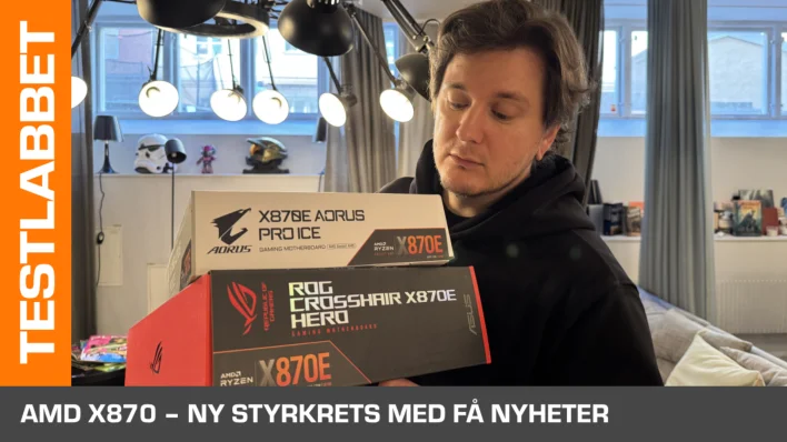 AMD X870 – ny styrkrets med få nyheter