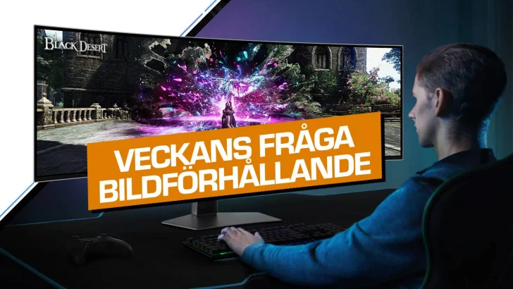 Veckans fråga: Vilket bildförhållande har du på datorskärmen?