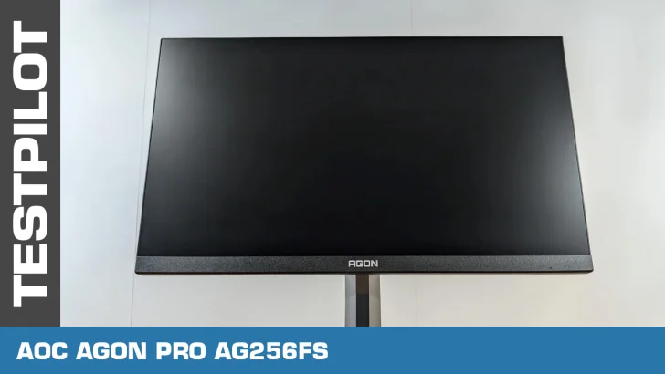 Testpilot: AOC Agon Pro AG256FS – blixtsnabba 390 Hz