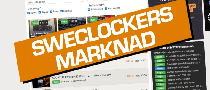 Kom igång med handel på SweClockers marknad