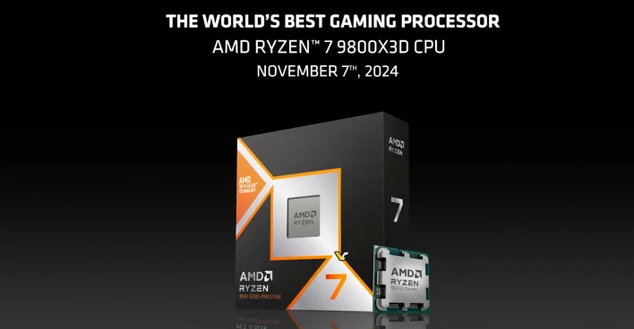 Här är AMD Ryzen 7 9800X3D – släpps den 7 november