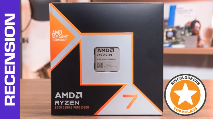 AMD Ryzen 7 9800X3D – världens snabbaste spelprocessor