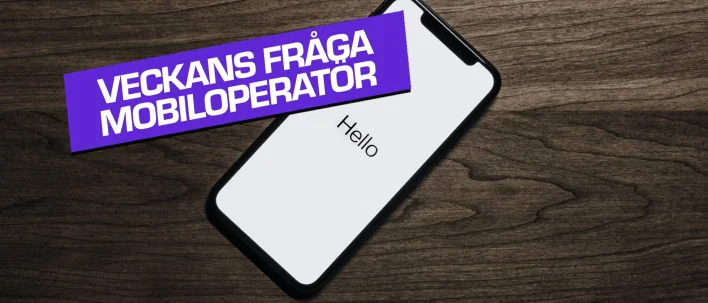 Veckans fråga: Vilken mobiloperatör har du?