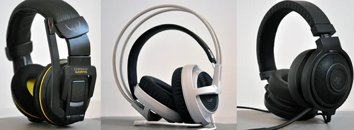 Tre populära headset under tusenlappen