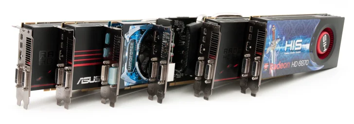 AMD Radeon HD 6870 och HD 6850