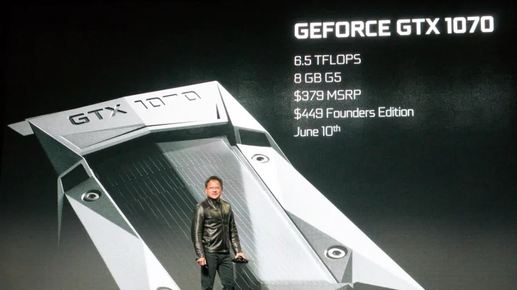 Nvidia Geforce GTX 1070 får specifikationer