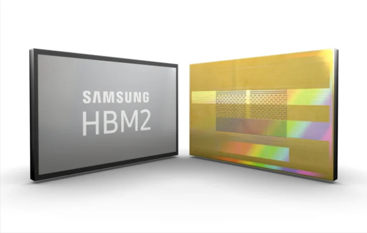 Samsung påbörjar massproduktion av andra generationens HBM2-minne
