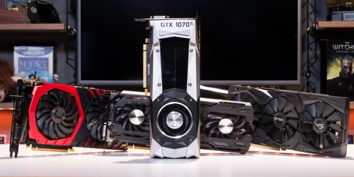 Nvidia Geforce GTX 1070 Ti från Asus, MSI och Inno3D