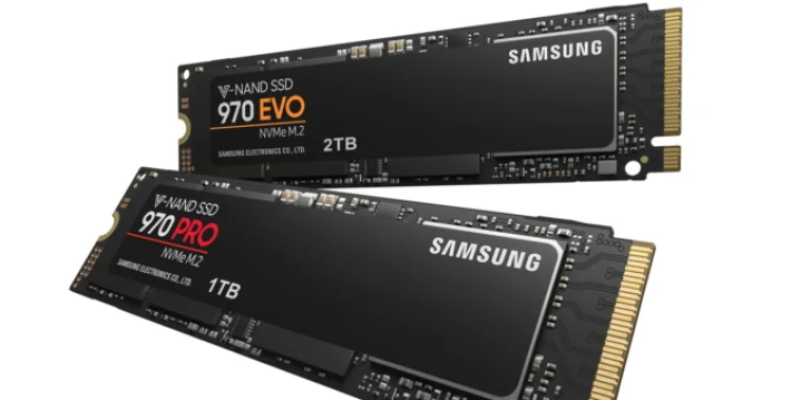 Samsung sänker riktpriset för SSD-enheterna 970 Evo och 970 Pro