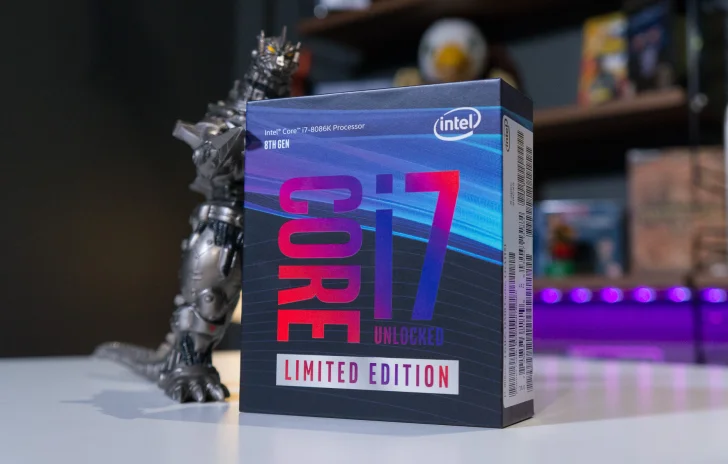 Intel Core i7-8086K – jubileumsutgåva som kostar mer än den smakar