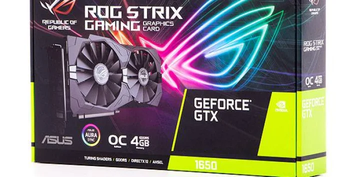 Nvidia Geforce GTX 1650 Ti från Asus listas på webben