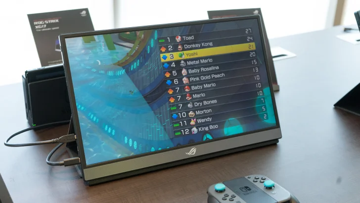 Asus presenterar portabel spelskärm med 240 Hz bilduppdatering