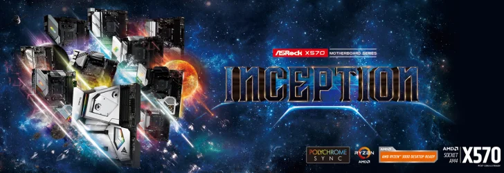 Asrock lanserar nio X570-moderkort för AMD Ryzen 3000-serien