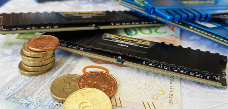 DDR4-minne fortsätter att sjunka i pris – kostar runt 60 kronor per gigabyte