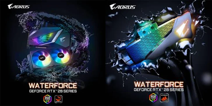 Gigabyte lanserar Geforce RTX 2080 Super-kort med vattenkylning