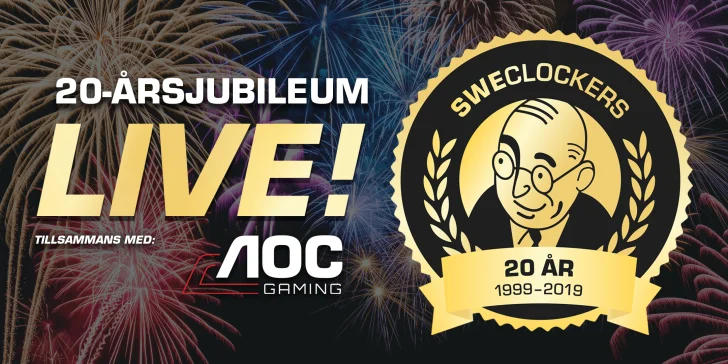 SweClockers stora jubileumsfest i Stockholm den 9 november