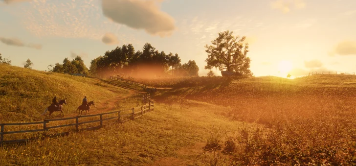 Red Dead Redemption 2 till PC/Windows breddar skärmfunktionerna