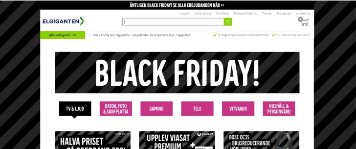 Elgiganten bemöter SweClockers kritik kring artificiell Black Friday-kö