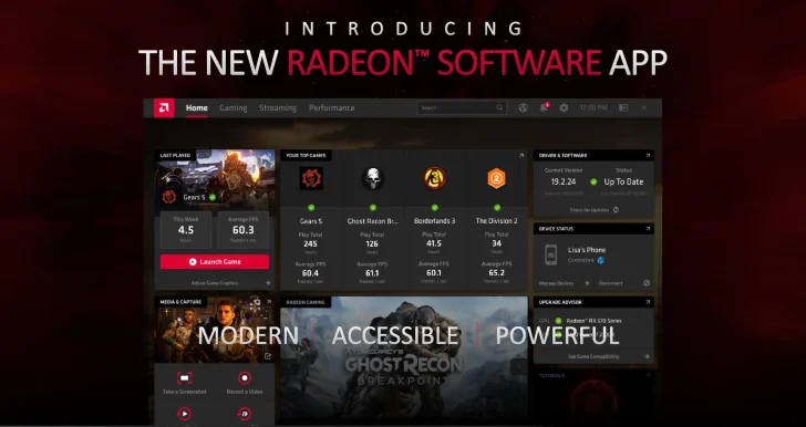 AMD släpper drivrutinen Radeon Software Adrenalin 2020 Edition