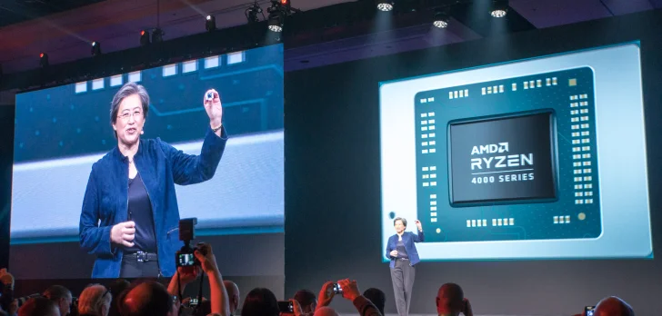 AMD:s flaggskepp Ryzen 9 4900U letar sig ut på webben