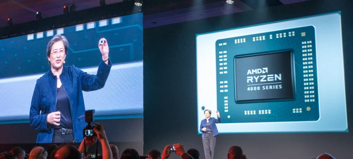 AMD Ryzen 4000-serien "Renoir" för bärbara äntrar scen