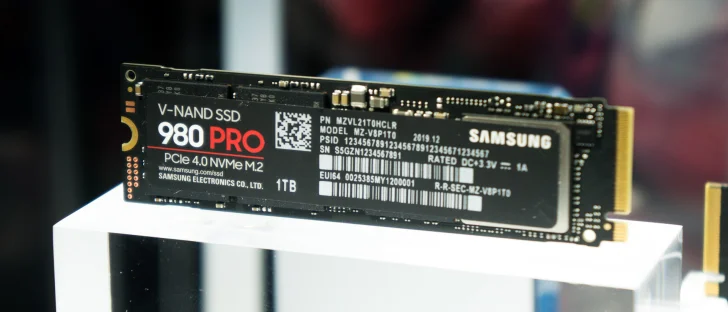 Samsung SSD 980 Pro dyker upp i Korea