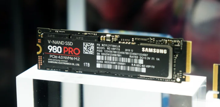 Samsung SSD 980 Pro – upp till 6 500 MB/s genom PCI Express 4.0