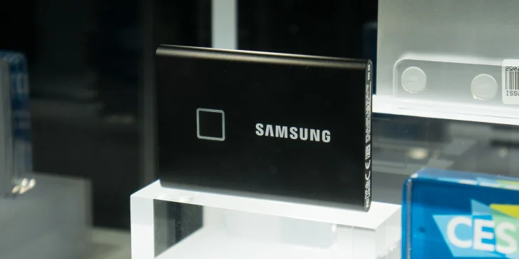 Samsung avtäcker extern SSD-lagring med fingeravtrycksläsare
