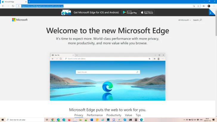 Microsoft Edge importerar data från andra webbläsare utan tillåtelse