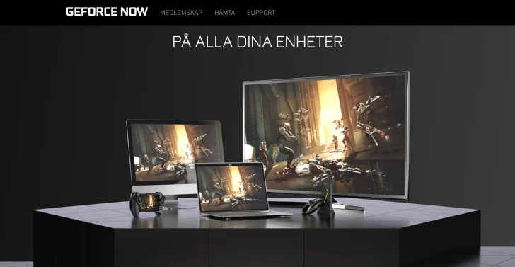 Nvidia lanserar speltjänsten Geforce Now