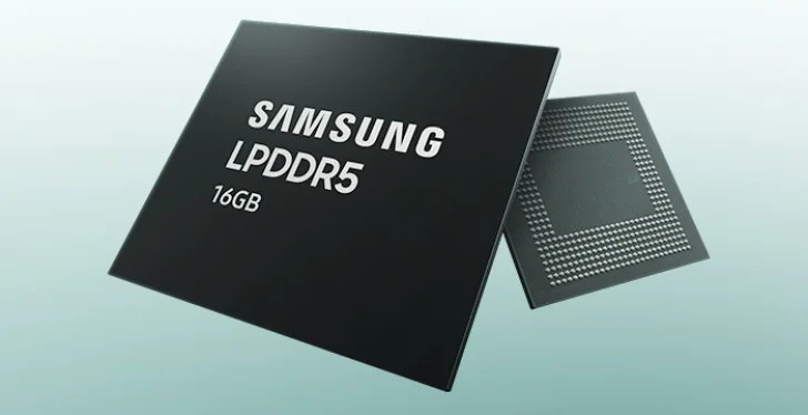 Samsung tar LPDDR5 till 16 GB för smarta telefoner