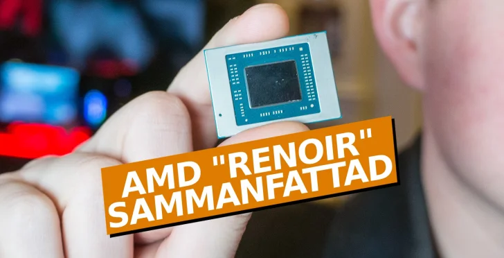 AMD lanserar Ryzen 4000 "Renoir" – upp till 8 kärnor och 4,4 GHz