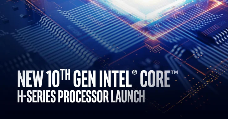 Intel "Comet Lake-H" Core 10000-serien för bärbara – 8 kärnor i upp till 5,3 GHz