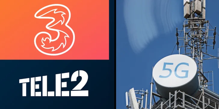 Tele2 och Tre drar igång 5G-nätverk