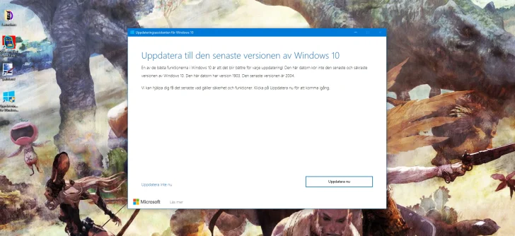 Microsoft stoppar Windows 10 version 2004 på vissa datorer