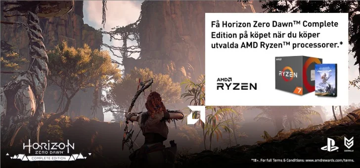 AMD bundlar PC-versionen av Horizon Zero Dawn med Ryzen