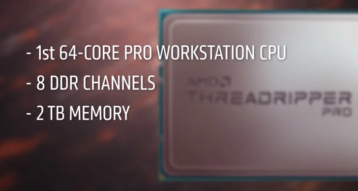 AMD Ryzen Threadripper Pro släpps för allmänheten i mars