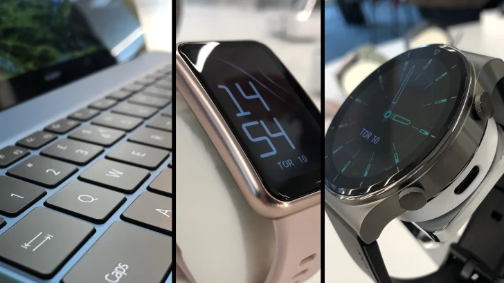 Huawei visar höstnytt inom smarta klockor och bärbara datorer