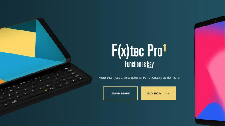 Pro1 X – telefon för flera operativsystem och fysiskt tangentbord