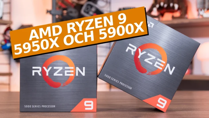 AMD Ryzen 9 5950X och Ryzen 9 5900X "Vermeer"