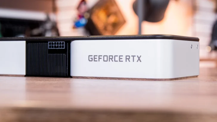 Strömsnålt Nvidia Geforce RTX 3050 på ingång
