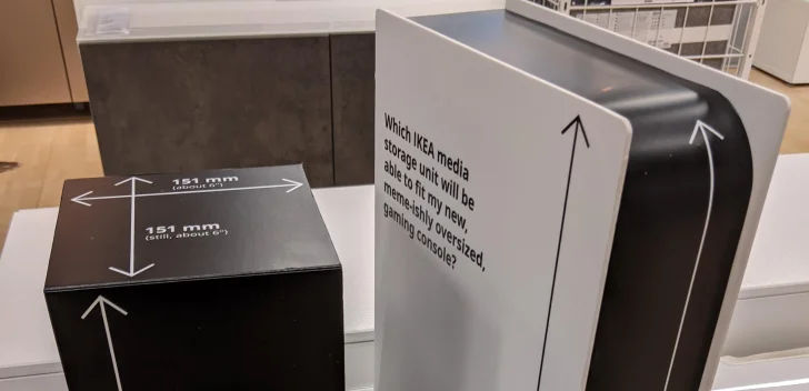 IKEA hjälper konsumenter köpa TV-möbel efter spelkonsol