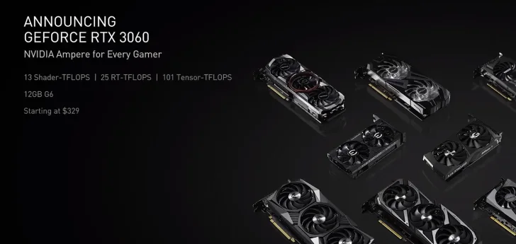 Nvidia Geforce RTX 3060 ser dagens ljus – "Ampere-grafikkort för alla"