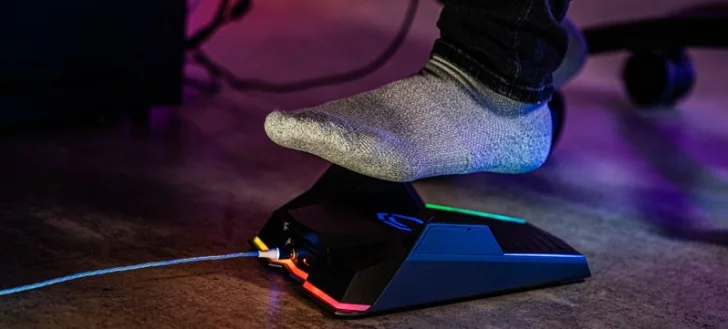 MSI gör fotpedalen Liberator för spel – med RGB-belysning