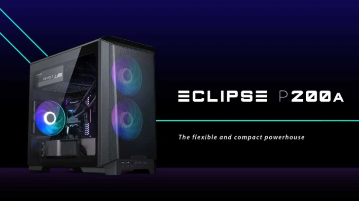 Phanteks utökar kritikerrosade Eclipse med minstingen P200A ITX